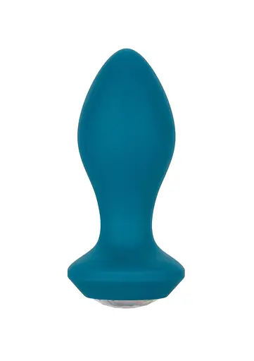 Анальна пробка Power Gem Vibrating Crystal Probe 10.7 см (синій)