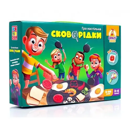 Гра на швидкість, Сковородки, Vladi Toys, VT2309-01