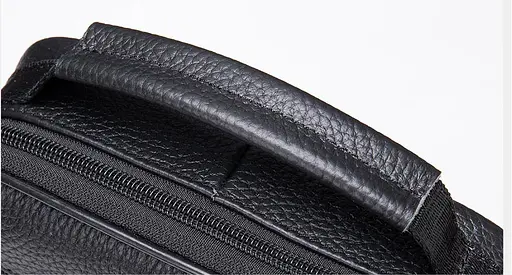 Кожаный мужской мессенджер Vintage 20х25,5х5,5 см sum0015058 - фото 5