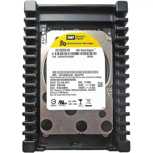 Жесткий диск 3.5 WD 160Gb WD1600HLHX 10K Б/У - фото 1
