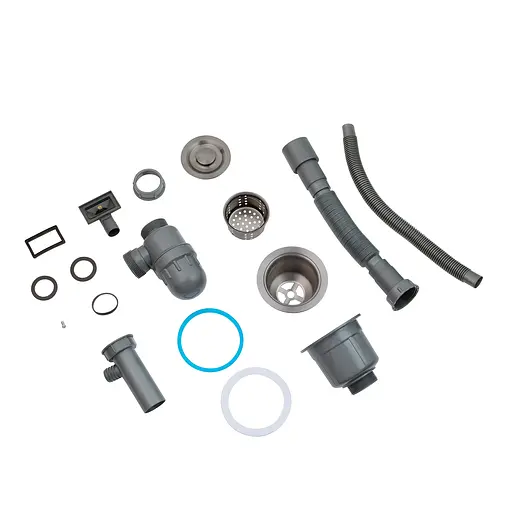 Кухонна мийка Kroner KRP Gebürstet - 5050HM (3,0/1,0 мм) CV022800, Нержавіюча сталь - фото 9