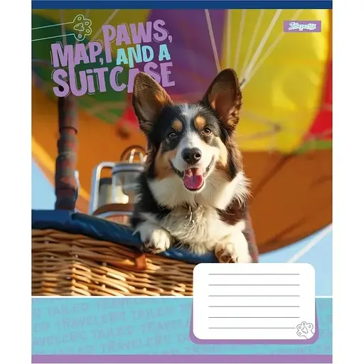 Зошит учнівський "Skateboarding" "Travelers" 1 Вересня 768140 18 аркушів Різнокольоровий - фото 1