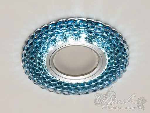 Роскошный стеклянный точечный светильник со встроенным светодиодным пи. - фото 4