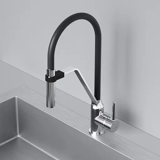 Змішувач для кухні AM.PM Like з гнучким виливом F8013000 - фото 4
