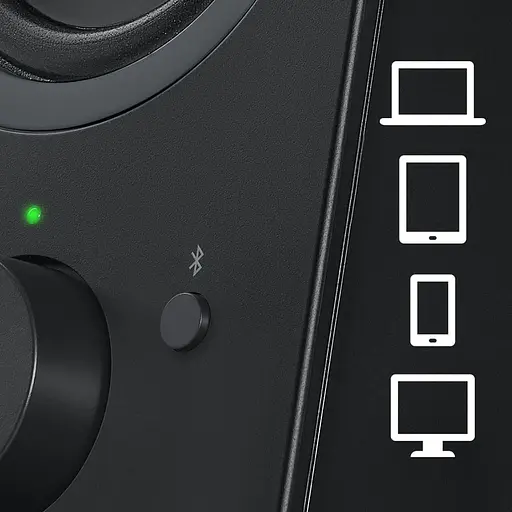 Акустическая система Logitech 2.0 Z207 Black (980-001295) - фото 7