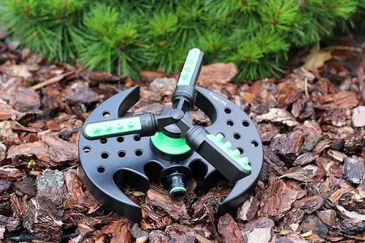 Дождеватель Presto-PS ороситель круговой Рубикон Green, в упаковке – 1 шт. (2812) - фото 4