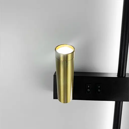 Лінійний бра Vogue зі спотом права Line F WB 10/2 R BK - фото 4