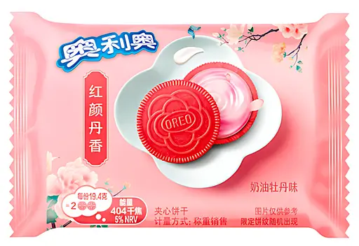 Печиво Oreo зі смаком Піона Peony Blossom, 50 г