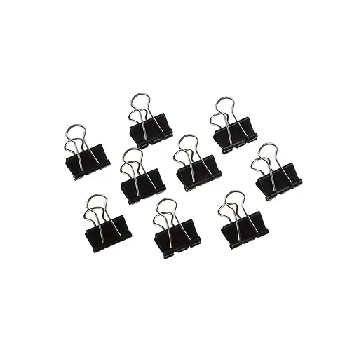 Биндер-зажим для бумаги, 19 мм, черный, BM.5305 BUROMAX (4823078947512) - фото 2