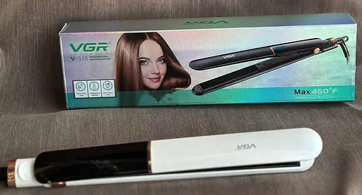 Випрямляч для волосся VGR V-515 з терморегулятором РК-дисплеєм Чорний - фото 10