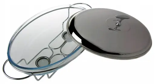 Мармит настольный подогреватель еды Edelhoff EH-8522 термостойкая стеклянная посуда с подогревом - фото 6