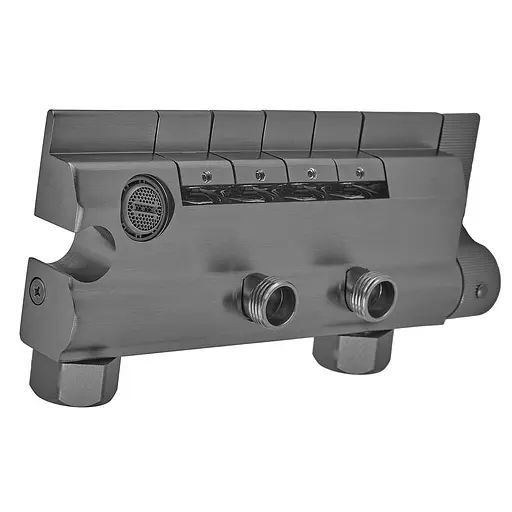 Душевая система Armata BCT-009-J graphite с кнопочным переключателем 4 режима CH6511, Графит - фото 3