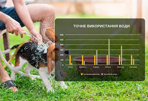 Программируемый таймер подачи воды XON WaterTimer X342 для полива (XWTDB152401B 7737) Черный - фото 4