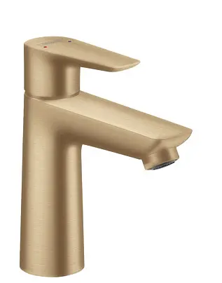 Смеситель для умывальника Hansgrohe Talis E 110 с донным клапаном pop-up Brushed Bronze 71710140 Бронза - фото 1