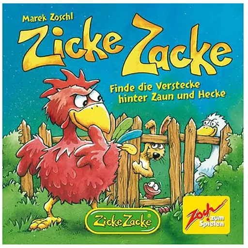 Настольная игра Zoch Цыплячьи бега. Карточная игра (Zicke Zacke Kartenspiel) (англ.) (601105102) - фото 1