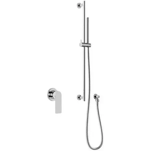 Душова система Kohlman Proxima + BOX прихованого монтажу QW220PSP4, Чорний матовий - фото 1