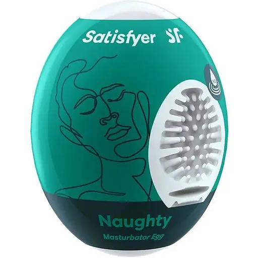Самозмащувальний мастурбатор-яйце Satisfyer Masturbator Egg Naughty
