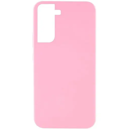 Чехол Lakshmi Silicone Cover (AAA) для Samsung Galaxy S22 Розовый / Light pink