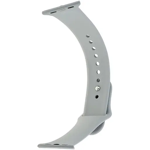 Ремешок Apple Watch Silicone 38/40/41 мм Серый - фото 1