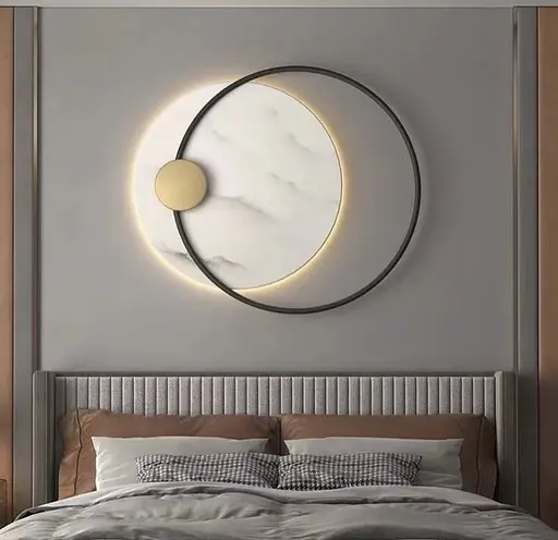 Сучасне бра з білого мармуру Line F Арт. SE06 - фото 6