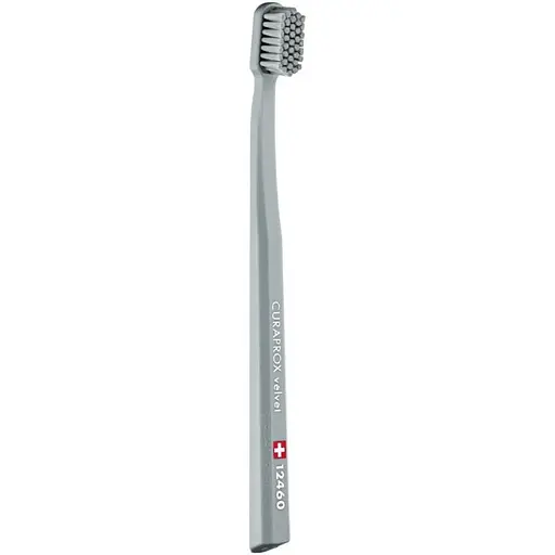 Зубна щітка Curaprox Velvet 12460 сіра