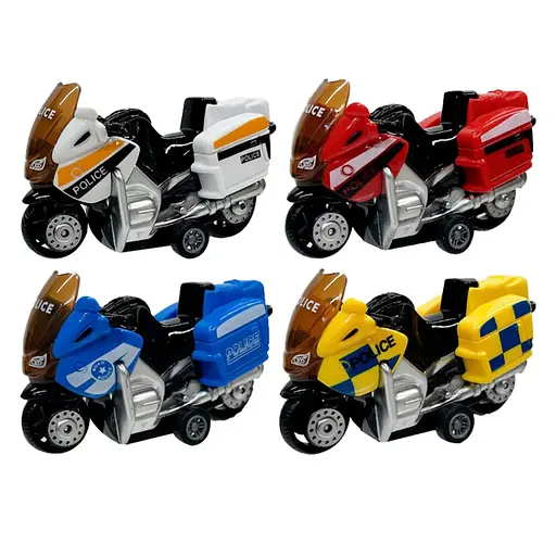 Металевий мотоцикл Автопром - фото 5