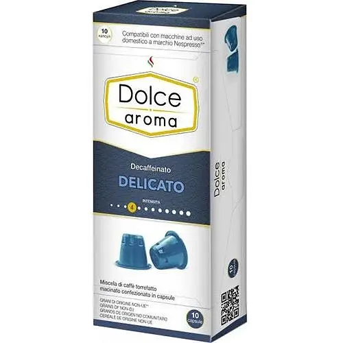 Кофе в капсулах Dolce Aroma Delicato 100% арабика 10 шт - фото 1