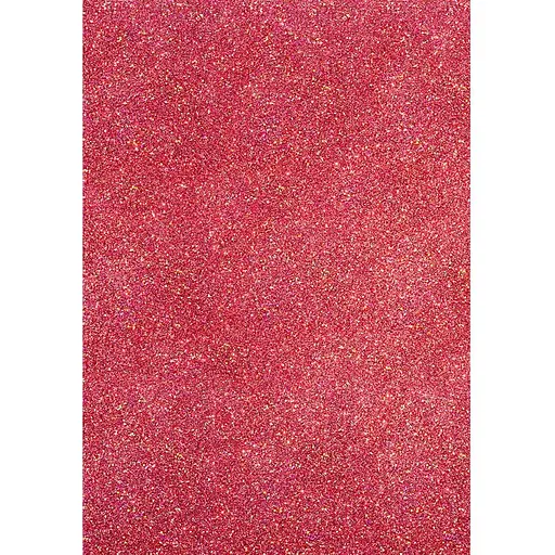 Набір фоамірана Santi Eva з глітером 20x30 см 10 аркушів червоний (743333)