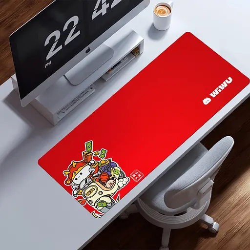 Протиковзкий килимок WIWU DP-01 (700x300x3mm) Red - фото 4