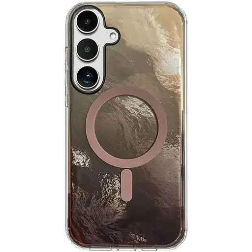 Чохол TPU Epik Shiny Mountain (MagFit) для Samsung Galaxy S23 FE Chocolate - фото 1