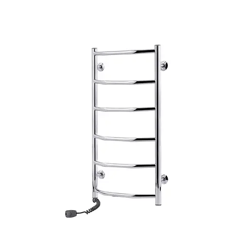 Полотенцесушитель электрический Kroner Трапеция ДТ04EL 800x400/6 EL CV023847, Хром, Левое - фото 1