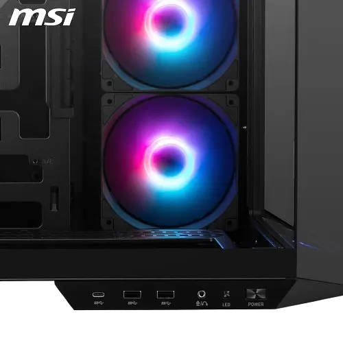 Корпус MSI MAG Pano 100R PZ ARGB Black - фото 2