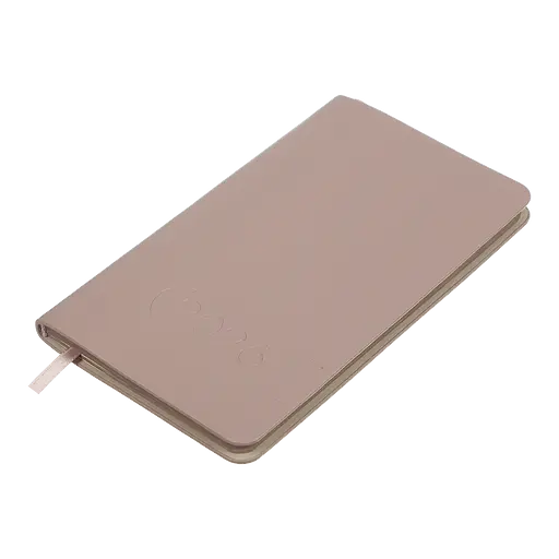 Щотижневик датований Buromax Light Morandi 2026 85 x 153 мм штучна шкіра какао (BM.2898-40) - фото 2