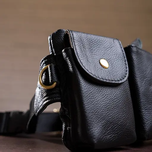 Чоловіча шкіряна сумка Vintage 22х13х3 см sum0012285 - фото 6