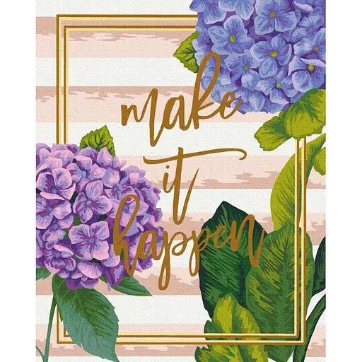 Картина по номерам Сделай это! Brushme 40x50 см разноцветная 000276507