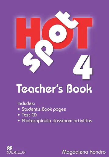 Hot Spot 4. Teacher's Book (+Test CD)