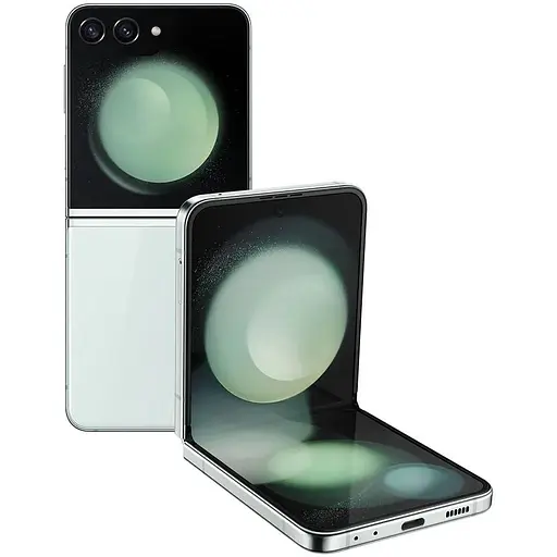 Смартфон Samsung Galaxy Flip 5 F731B 256Gb SM-F731BLGGSEK Grade C Seller Refurbished Light Green - фото 1