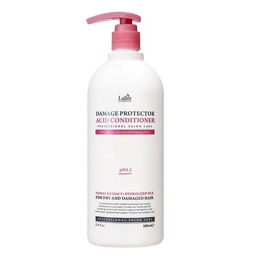 Кондиціонер для сухого волосся Damaged Protector Acid Conditioner La'dor 900 мл - фото 1