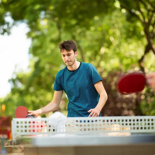 Набір для настільного тенісу VITOR NE-VT-6, 2 ракетки, 3 кульки, сітка - фото 4