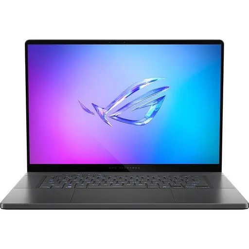 Ноутбук Asus ROG Zephyrus G16 OLED GA605WV-QR090, AMD Ryzen AI 9 HX 370, 5.1GHz, 16 WQXGA, 2.5K, 240Hz, LPDDR5X 32GB 7467MHz, SSD 1TB, SSD 1TB DOS