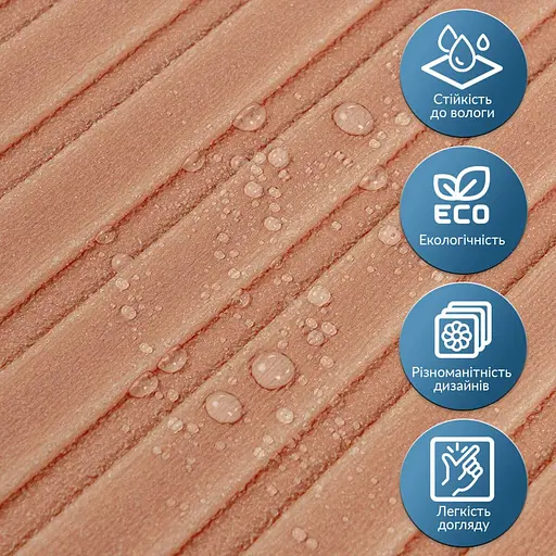 Панель-рейка в рулоне 2900х350х6мм Пудра SW-00002074 - фото 5