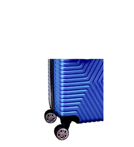 Валіза Маленька (S) Полікарбонат На 4-х подвійних колесах 50л POLO ПК08-S Електрик - фото 2