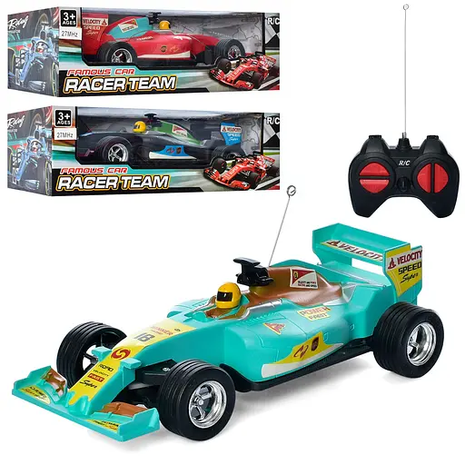Гоночний болід на радіокеруванні, 20 см, 23.5x14x8 см, 555-336 (В асортименті) - фото 2