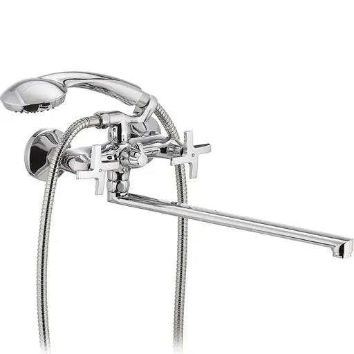 Смеситель для ванны Mixxus Premium Galaxy 140 MI0621 Хром - фото 1