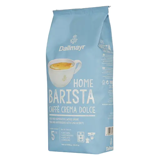 Кава в зернах Dallmayr Home Barista Caffé Crema Dolce смажена 1 кг - фото 2