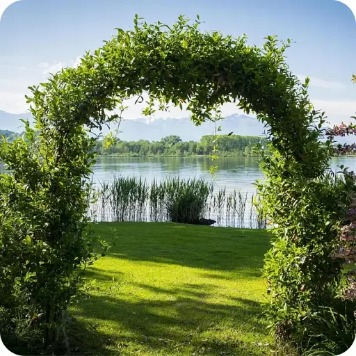 Садовая пергола KRUMAD Terrace KMDW16 240×140×38 см металлическая - фото 3