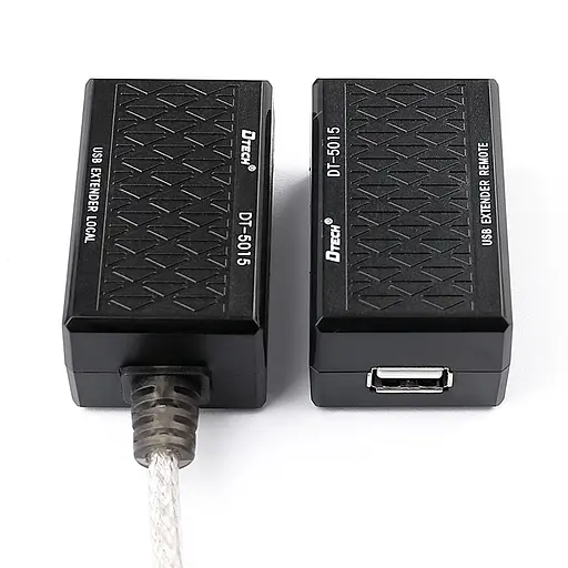 Кабель-удлинитель USB 2.0 AM-AF 60.0м USB по витой паре RJ 45 DT-5015 Dtech - фото 5