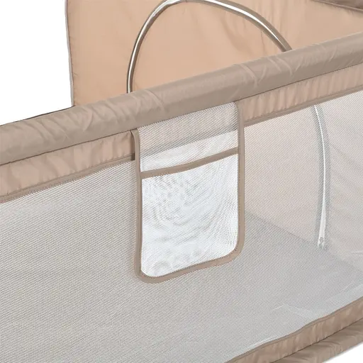 Дитячий манеж MR 1339-BG, бежевий, ширина з ніжками 132 см - фото 2