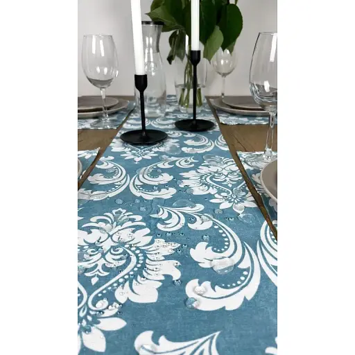 Комплект Дорожка водоотталкивающая Вензель петроль 400х40 см 4 шт.