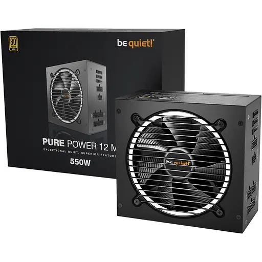 Блок живлення be quiet! Pure Power 12 M 550W (BN341) [145835] - фото 5